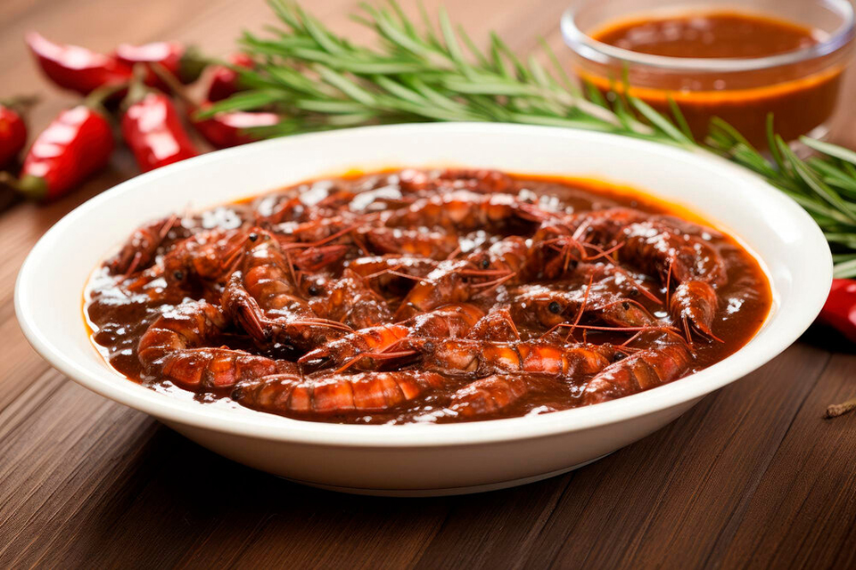 világhúsvét Mexikó garnéla