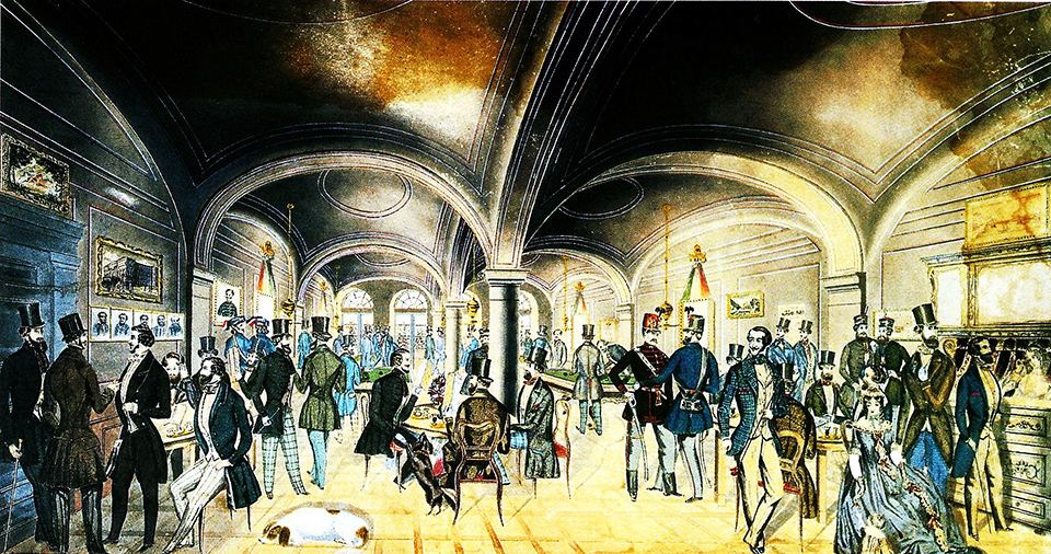 akvahazak eje 2021 Pilvax Pest Preiszler József színezett tollrajza